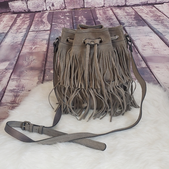 Patricia Nash Handbags - Patricia Nash Italian Suede Leather Fringe Details